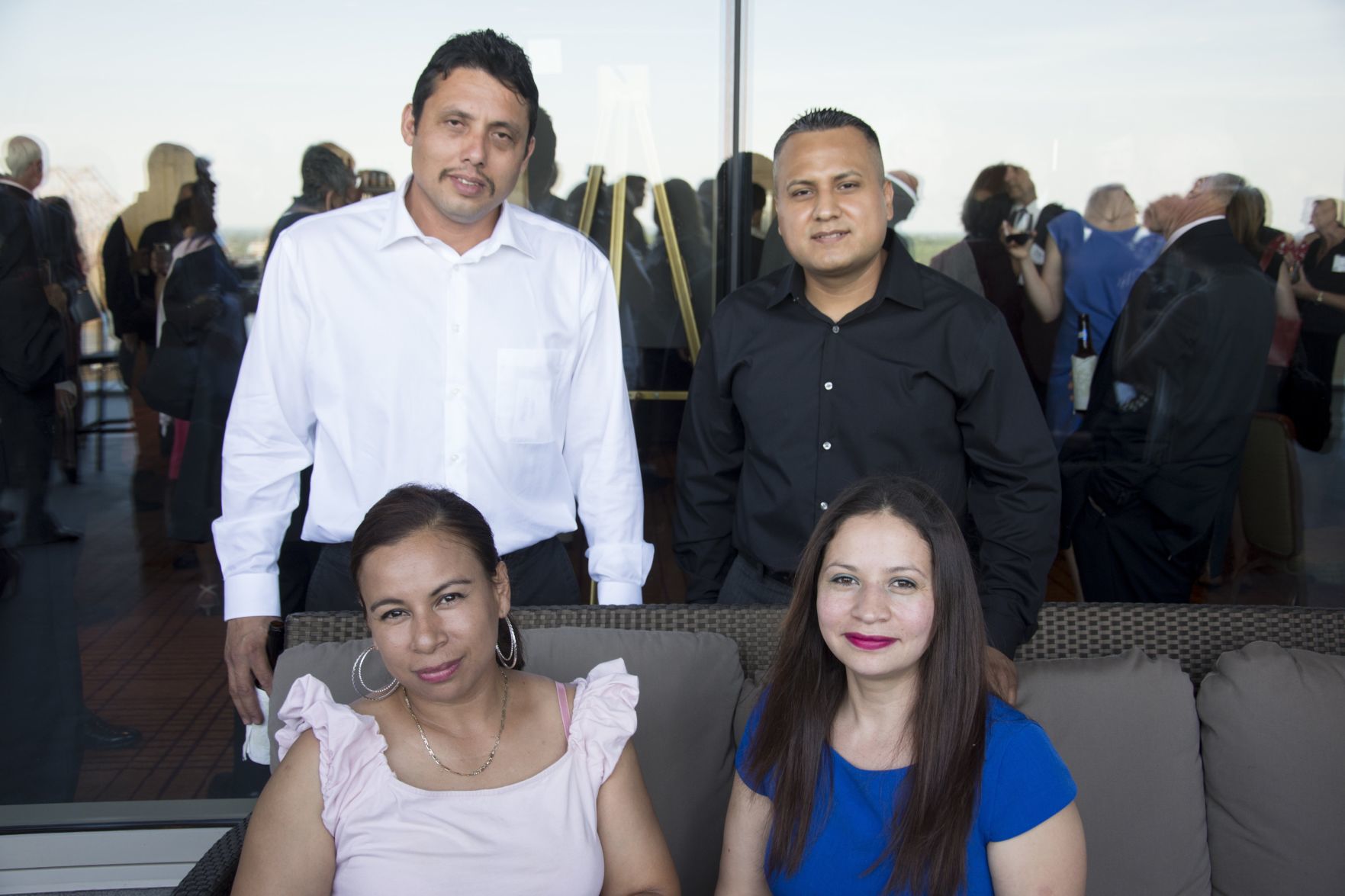 Elizabeth Amezcua, Susana Medoza, Pedro Aguilar, Juan Medoza